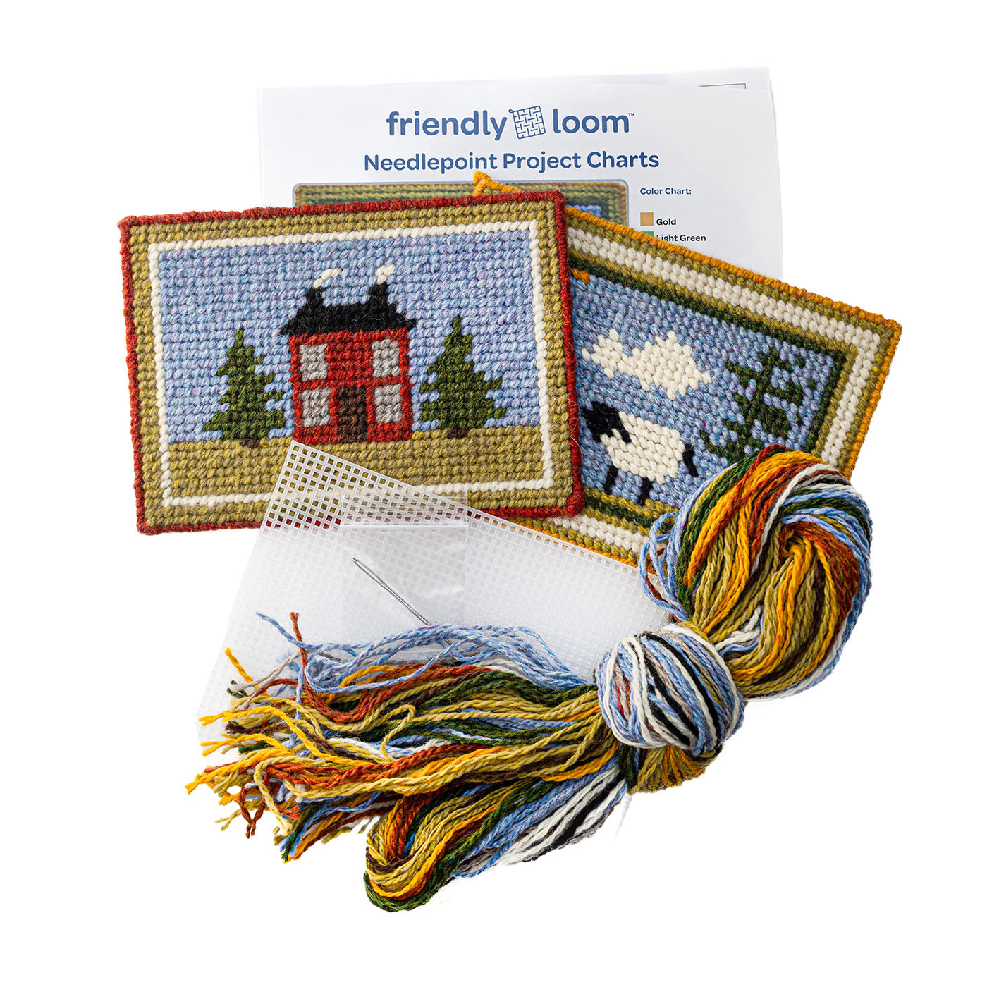 Needlepoint Homestead Kit