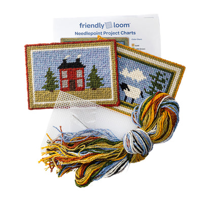 Needlepoint Homestead Kit