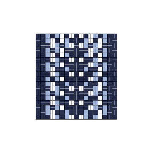 Holiday Tree Pattern - Traditional Size in Polar