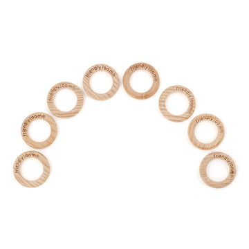Beechwood Potholder Rings