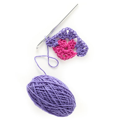 Explore Crochet: Granny Square Kit – Berry