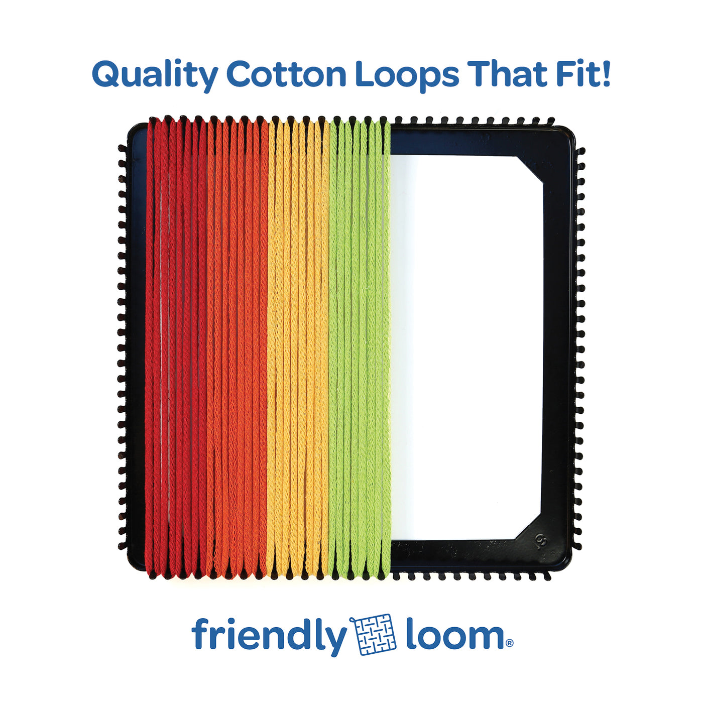 Friendly Loom - PRO Size Potholder Loom Kit