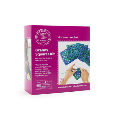 Explore Crochet: Granny Square Kit – Ocean