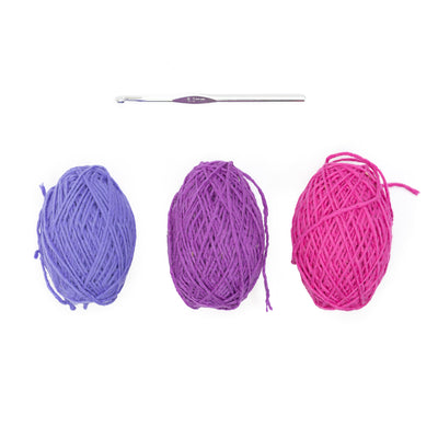 Explore Crochet: Granny Square Kit – Berry