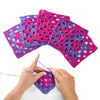 Explore Crochet: Granny Square Kit – Berry