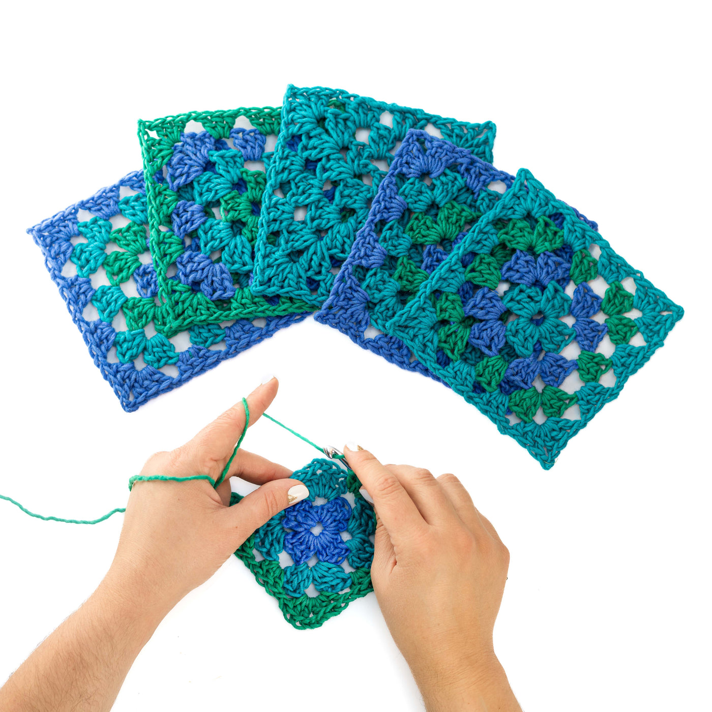Explore Crochet: Granny Square Kit – Ocean