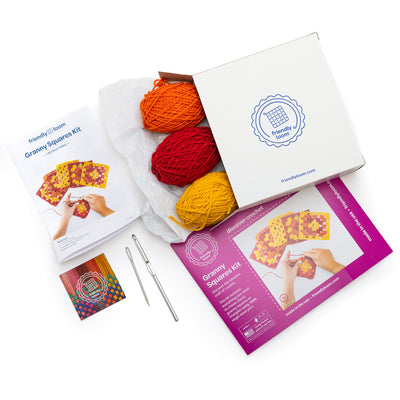 Explore Crochet: Granny Square Kit – Sunset