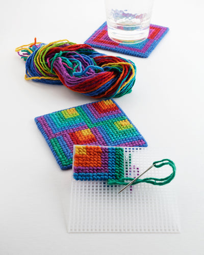 Needlepoint Coaster Kit