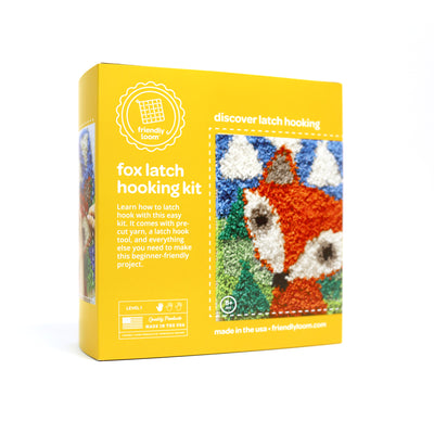 Fox Latch Hooking Kit
