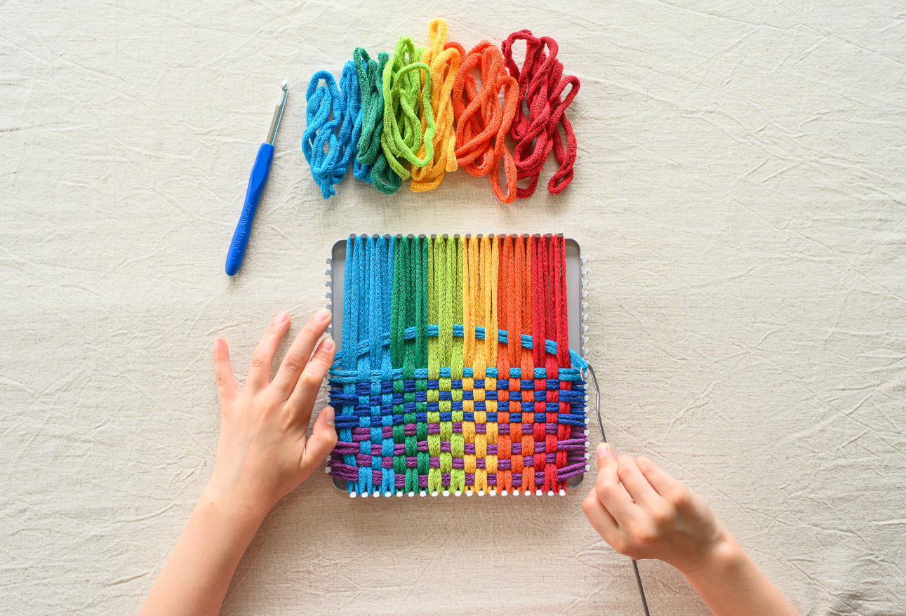 Potholder Weaving