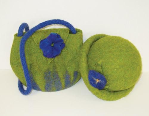 Felted Purse or Hat Kit