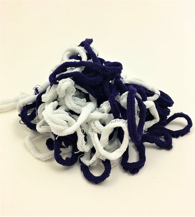Traditional Size Mixed Loop Pack- Purple & White