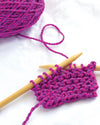 Discover Knitting: Scarf Kit - Pink