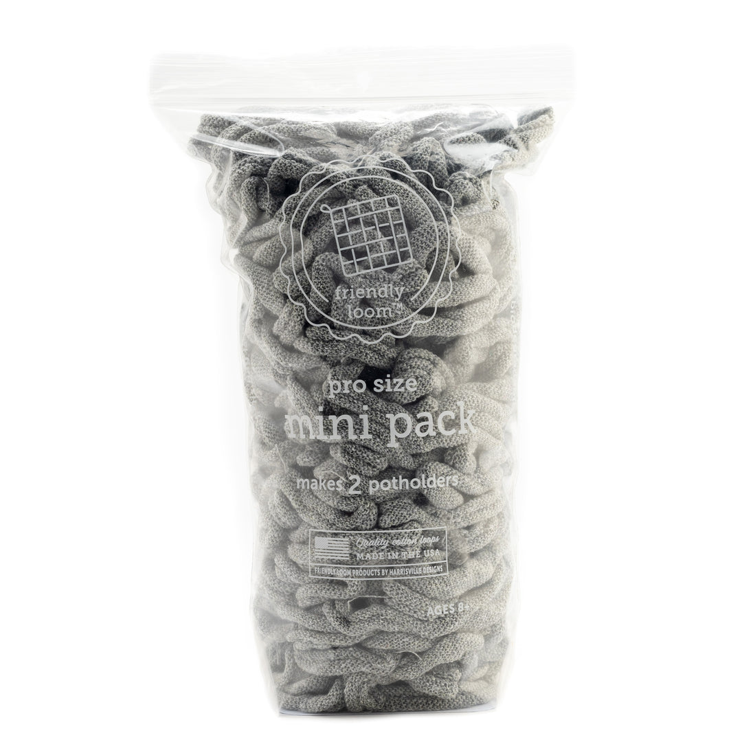 Friendly Loom - PRO Size Potholder Weaving Loops - Mini Pack