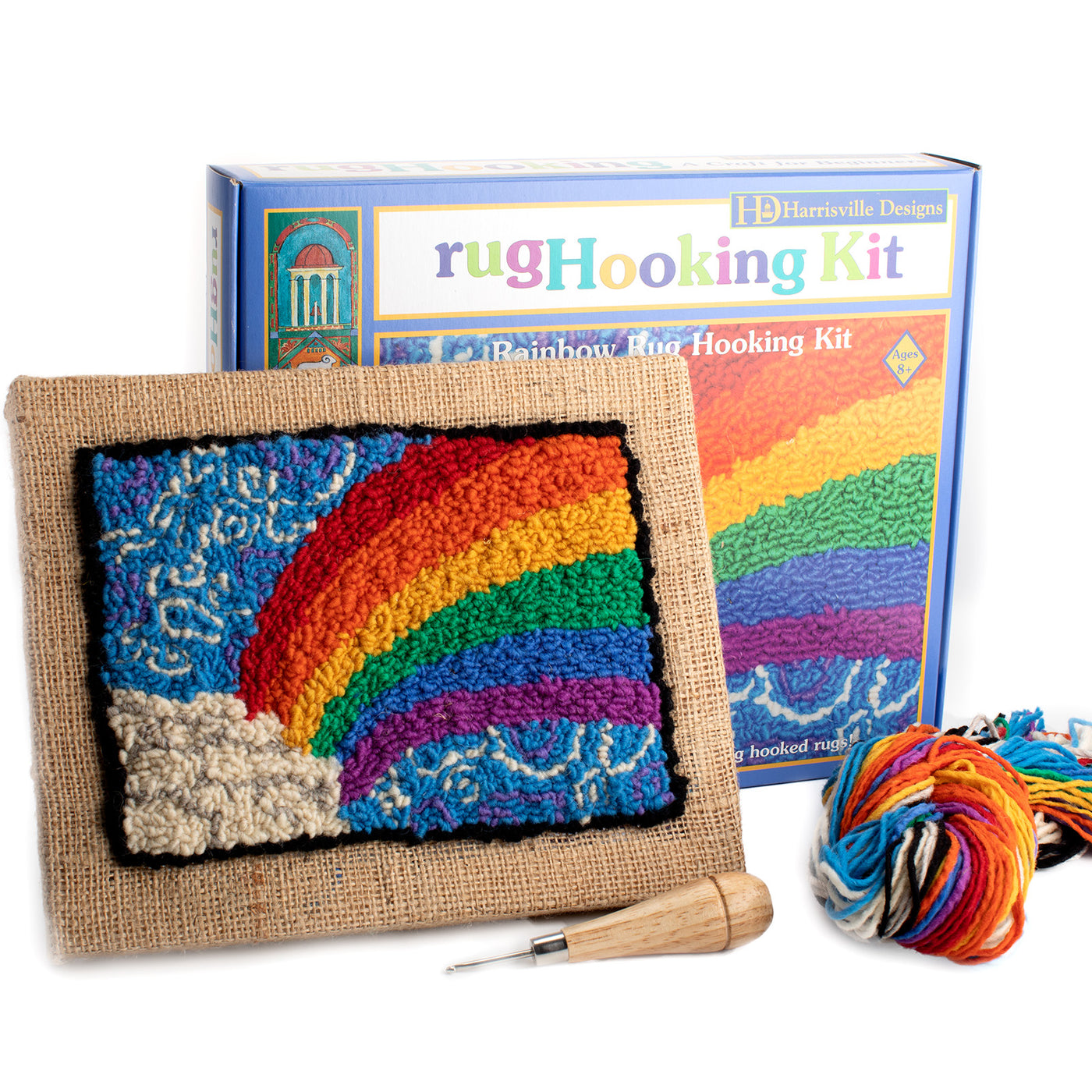 Rainbow Rug Hooking Kit