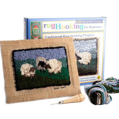 Sheep Traditional Rug Hooking  Kit