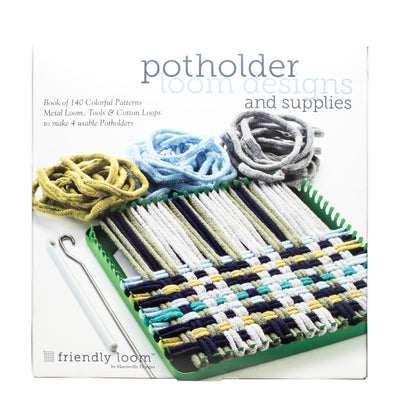Potholder Loom Designs Book and Supplies