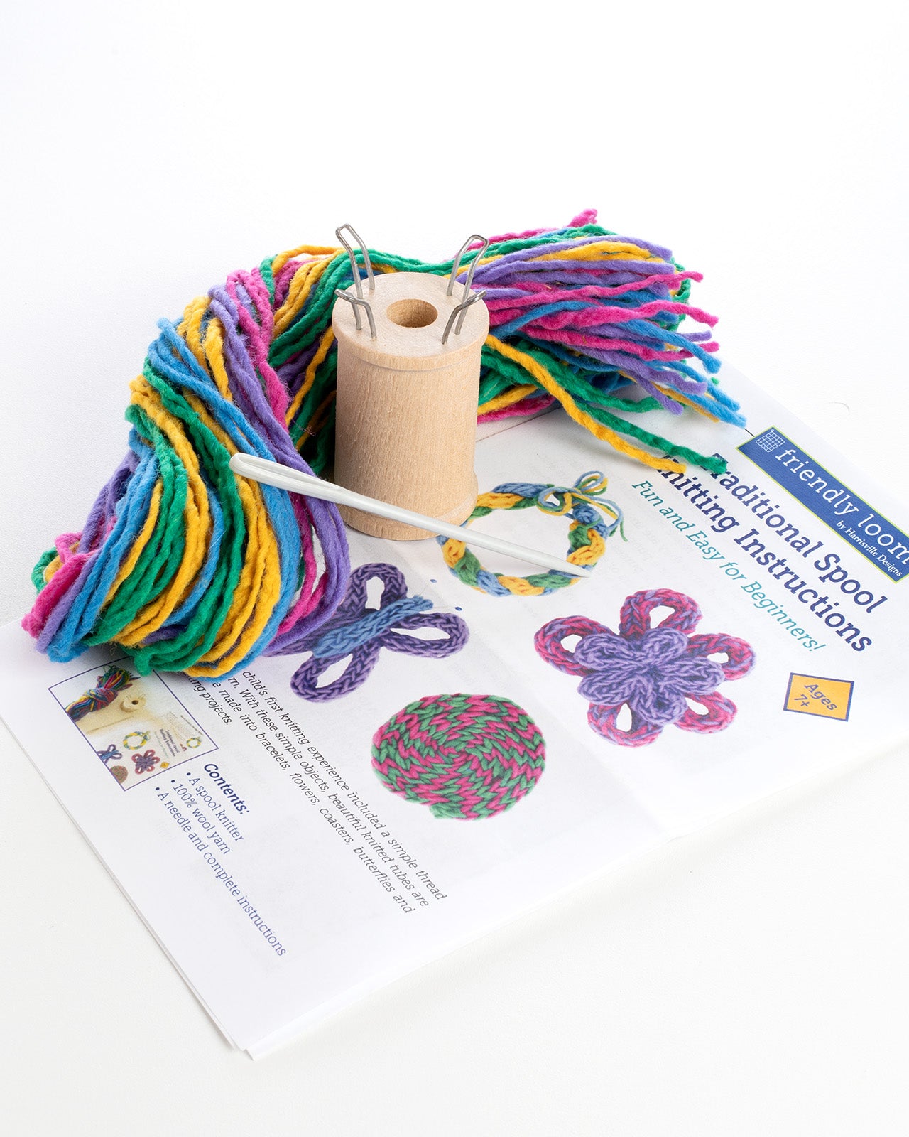 Harrisville Designs - Traditional Spool Knitting Kit – Friendly Loom